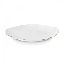 Clearance X Müge Anlı Bone China Serving Platter, 27cm, White Serving Platters