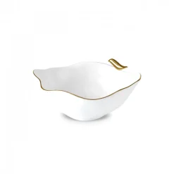 Hot X Müge Anlı Bone China Bowl, White Bowls