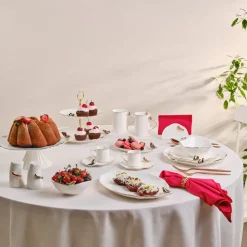 Sale X Müge Anlı Bone China Mug, White Mugs