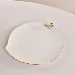 Best X Müge Anlı Bone China Side Plate, 21cm, White Side Plates