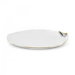 Best X Müge Anlı Bone China Side Plate, 21cm, White Side Plates