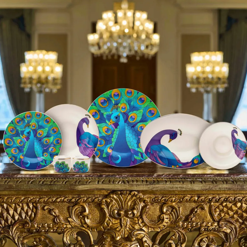 New X The Shop Çırağan Palace 28-Piece Fine Pearl Dinner Set for 6 People, Multi See All Dinner Sets|Fine Pearl Dinner Sets