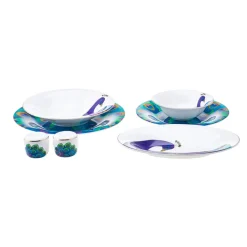 New X The Shop Çırağan Palace 28-Piece Fine Pearl Dinner Set for 6 People, Multi See All Dinner Sets|Fine Pearl Dinner Sets