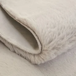 Hot Kasmir Rugs 7/24 Premium Faux Fur Rug, 120cmx180cm, Grey Faux Fur Rugs