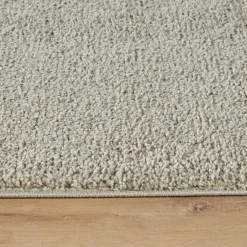 Best Kasmir Rugs 7/24 Puffy Nina Rug, 160cmx230cm, Light Grey Modern Rugs