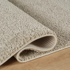 Hot Kasmir Rugs 7/24 Puffy Nina Rug , 80cmx300cm, Beige Modern Rugs