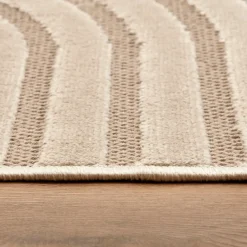 Best Kasmir Rugs 7/24 Scandinavian Thor Rug, 120cmx180cm, Beige Multi Scandinavian Rugs