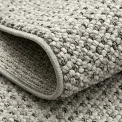 Clearance Kasmir Rugs 7/24 Scandinavian Premium Linda V2 Rug, 80cmx150cm, Grey White Scandinavian Rugs