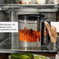 Discount KitchenAid 3 in 1 Food Processor, 300W , Contour Silver Food Processors