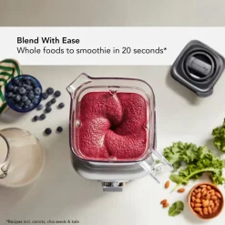 Best KitchenAid Artisan Blender, 1.4L Bottle, 1200W, Almond Cream Blenders