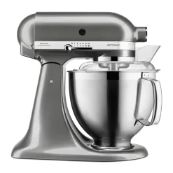 KitchenAid Artisan Premium Tilt-Head Stand Mixer, 4.8L, 300W, Medallion Silver Stand Mixers