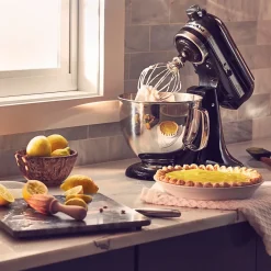 Hot KitchenAid Artisan Tilt-Head Stand Mixer, 4.8L, 300W, Onyx Black Stand Mixers