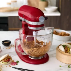 Best KitchenAid Artisan Tilt-Head Stand Mixer, 4.8L, 300W, Empire Red Stand Mixers