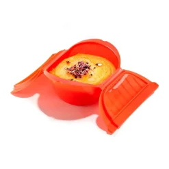 Online Lèkuè Deep Steam Case, 21.2cmx15.5cmx8.5cm, Red Microwave Dishes & Bowls|Cake Tins