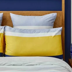 Best Nautica Home Bold 100% Cotton Duvet Cover Set, Single, 140cmx200cm, Yellow Multi Duvet Cover Sets
