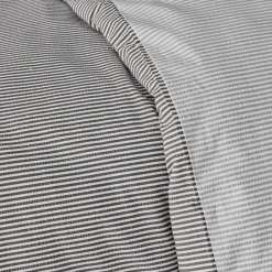 Outlet Nautica Home Darya 100% Turkish Cotton Duvet Cover Set, King, 230cmx220cm, Grey Duvet Cover Sets