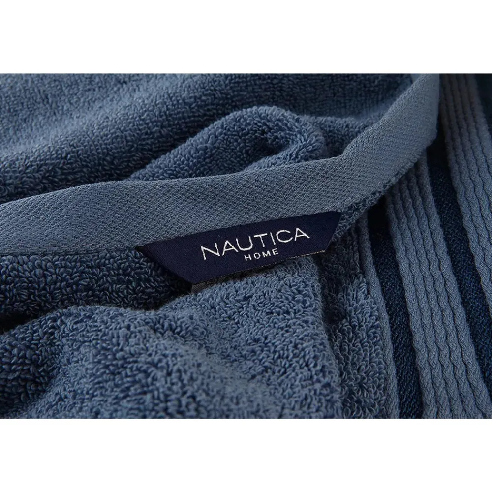 Sale Nautica Home Ocean 100% Turkish Cotton Bath Towel, 70cmx140cm, Azure Towels