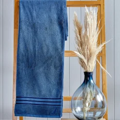 Sale Nautica Home Ocean 100% Turkish Cotton Bath Towel, 70cmx140cm, Azure Towels