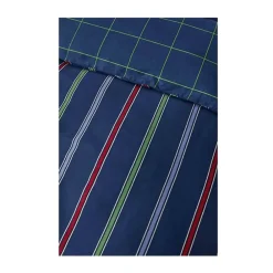 Online Nautica Home Ray 100% Cotton Duvet Cover Set, Double, 200cmx200cm, Navy Blue Multi Duvet Cover Sets