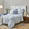 Online Nautica Home Wave 100% Turkish Cotton Duvet Cover Set, King, 230cmx220cm, Blue White Duvet Cover Sets