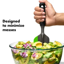 Sale Oxo Smash & Scoop Avocado Tool, Black Kitchen Gadgets