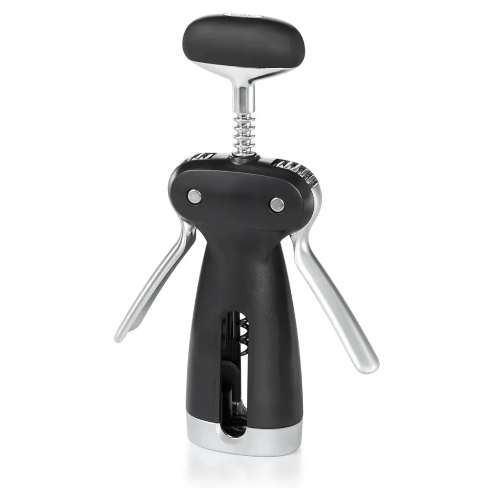 Sale OXO Steel Winged Corkscrew With Removable Foil Cutter Kitchen Gadgets