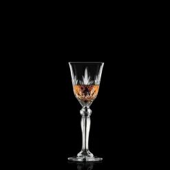 Hot Rcr Adagio 6-Piece Small Water Glass Set, 50ml, Transparent Coffee Glasses