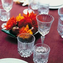 Rcr Adagio 6-Piece Wine Glass Set, 280ml, Transparent Wine And Champagne Glasses