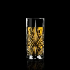 Clearance Rcr Melodia 6-Piece Highball Glass Set, 360ml, Transparent Highball Glasses