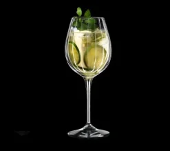 Outlet Rcr 6-Piece Optiq Wine Set, 450ml, Transparent Wine And Champagne Glasses