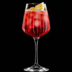 New Rcr 6-Piece Timeless Spritz Wine Set, 490ml, Transparent Wine And Champagne Glasses