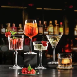 New Rcr 6-Piece Timeless Spritz Wine Set, 490ml, Transparent Wine And Champagne Glasses