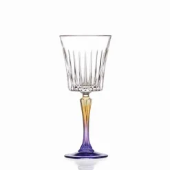 Hot RCR 6-Piece Wine Glass, 300ml, Multi Wine And Champagne Glasses