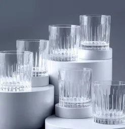 Sale Rcr Timeless 6-Piece Glass Whisky Glass Set, 360ml, Transparent Tumbler Glasses