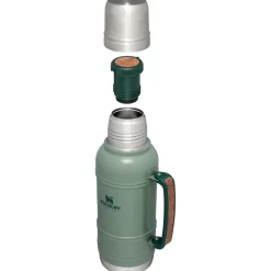 Clearance Stanley Artisan Stainless Steel Thermal Bottle 1,4L, Green Stainless Steel Flasks