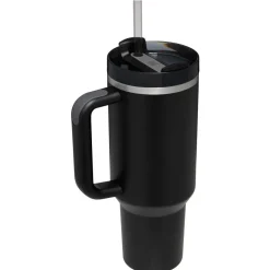 Clearance Stanley Quencher Flowstate™ Tumbler, 1.18L, Black Stainless Steel Flasks