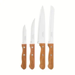 Clearance Tramontina 4-Piece Stainless Steel Kitchen Knife Set, Knife Sets