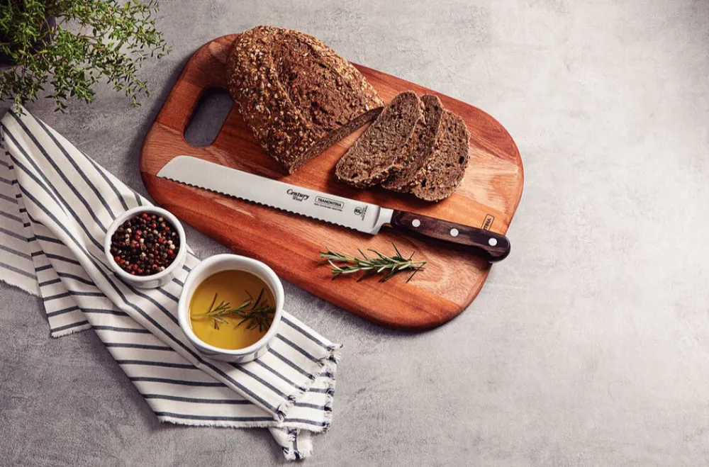 Online Tramontina Stainless Steel Bread Knife, Individual Knives