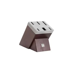 Discount Zwilling Pro 7-Piece Knife Block Set with KiS technology, Black Silver Knife Sets