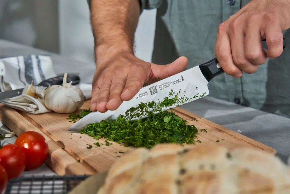 Online Zwilling Twin P. Chef's Knife, 20c, Gray Individual Knives